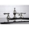 Kingston Brass KC7066BAL Heirloom 8" Widespread Bathroom Faucet, Polished Nickel KC7066BAL - alternate 4